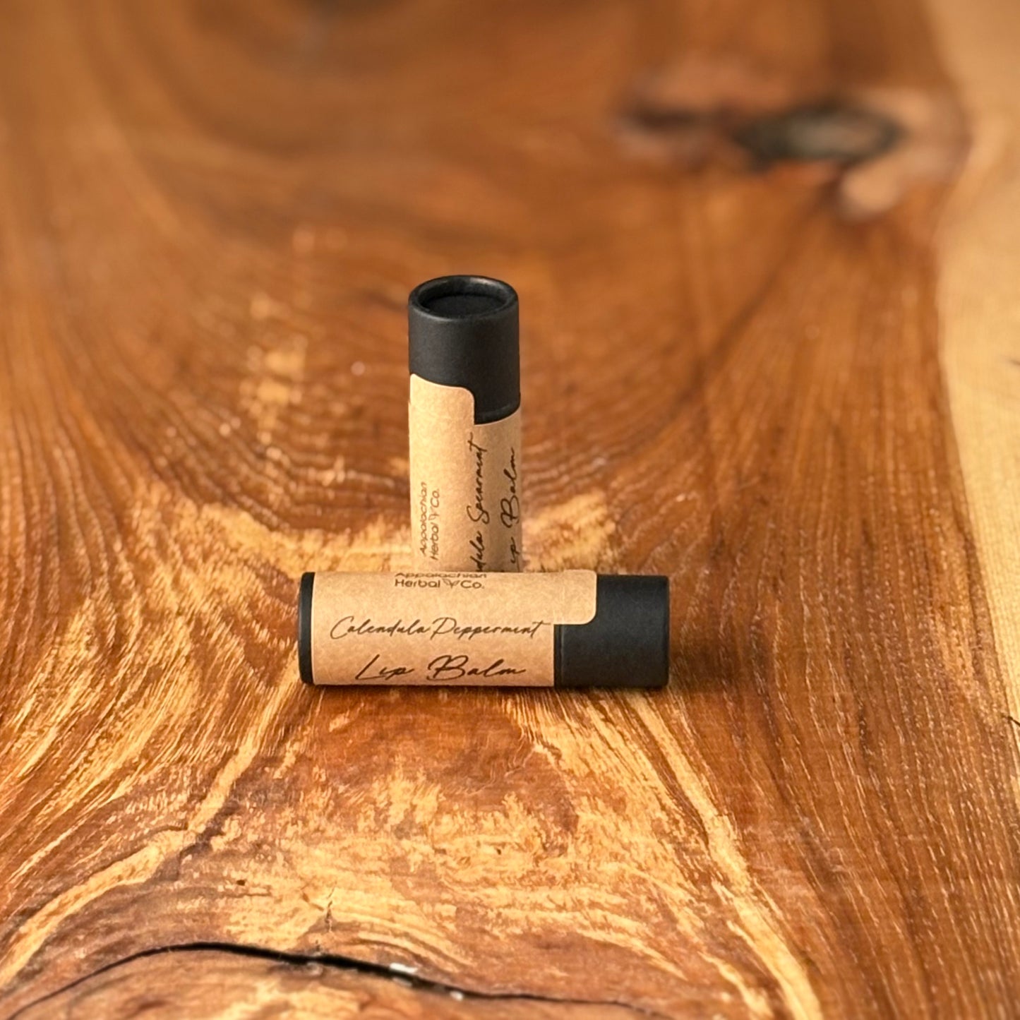 Tallow and Calendula Herbal Lip Balm