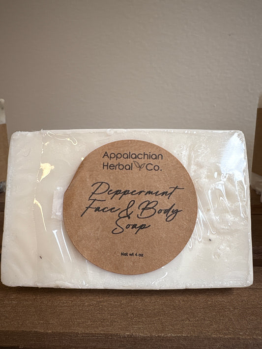 Peppermint Face & Body Soap