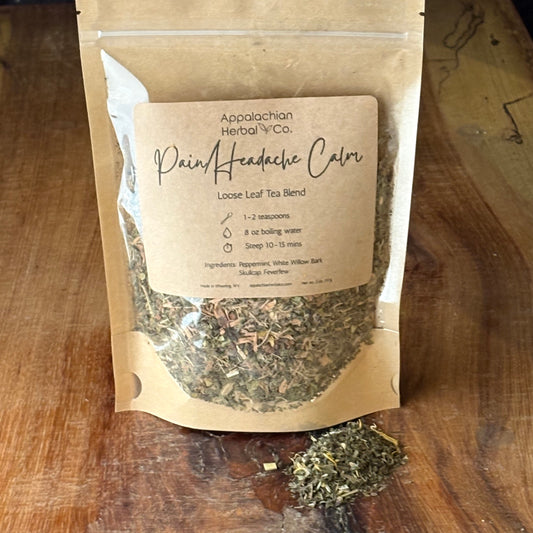 Pain/Headache Calm Loose Leaf Tea Blend