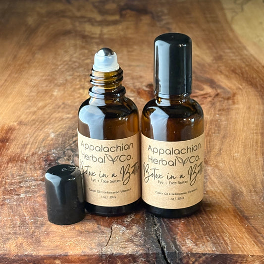 Botox in a Bottle Castor Oil & Frankincense Eye + Face Serum
