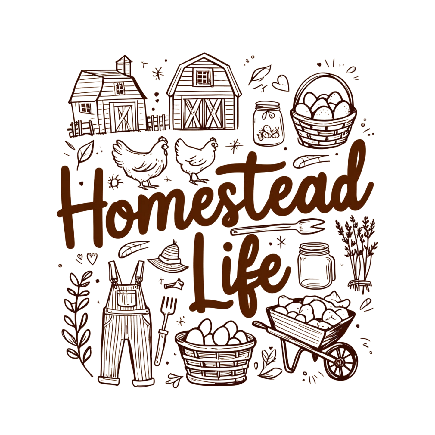 Homesteading Canvas Tote Bag