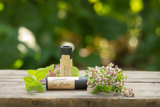 Spearmint and Calendula Herbal Lip Balm